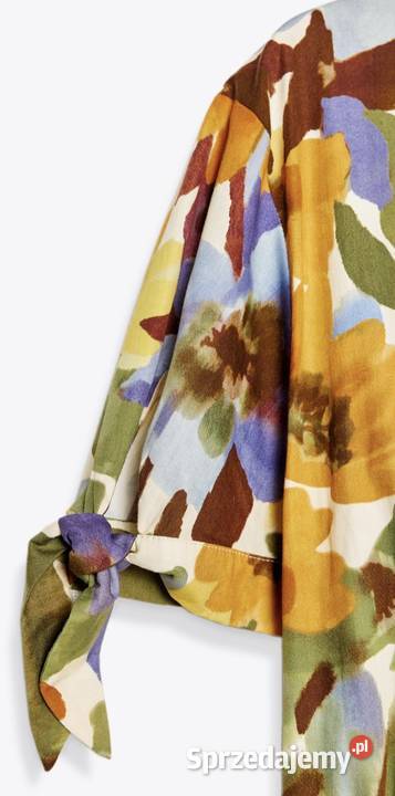 Sukienka midi ZARA M L z paskiem i kieszeniami Warszawa