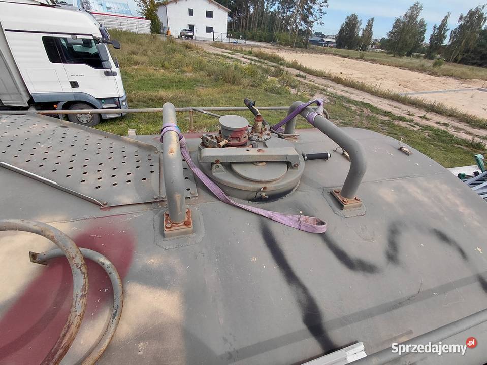 Zbiornik stalowy metalowy 4500l