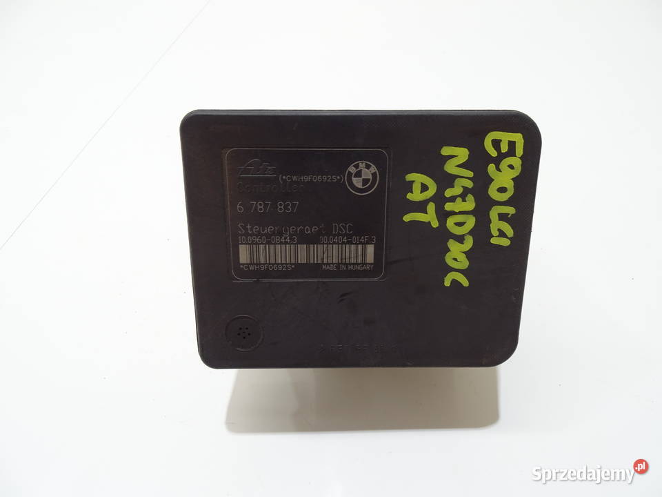 POMPA HAMULCOWA ABS DSC BMW E90 E91 N47 6787837 Strzyżewice sprzedam