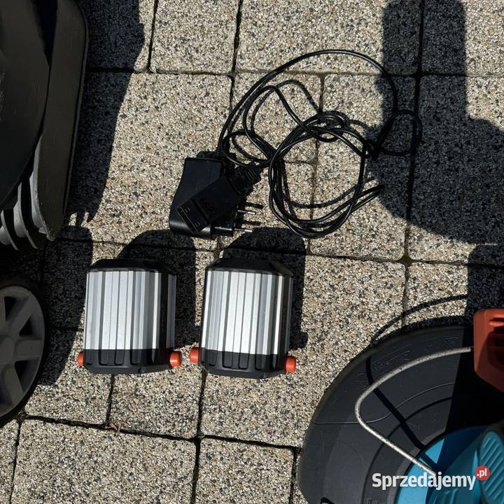Zestaw aku Gardena PowerMax Li1832 podkaszarka Kosiarki akumulatorowe Lubin