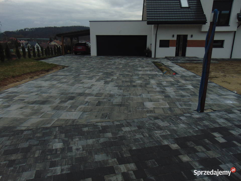Układanie kostki granitowej Ropczyce Sędziszów Rzeszów usługi budowlane