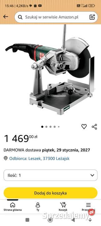 Stojakstatyw BOSCH szlifierki Leżajsk