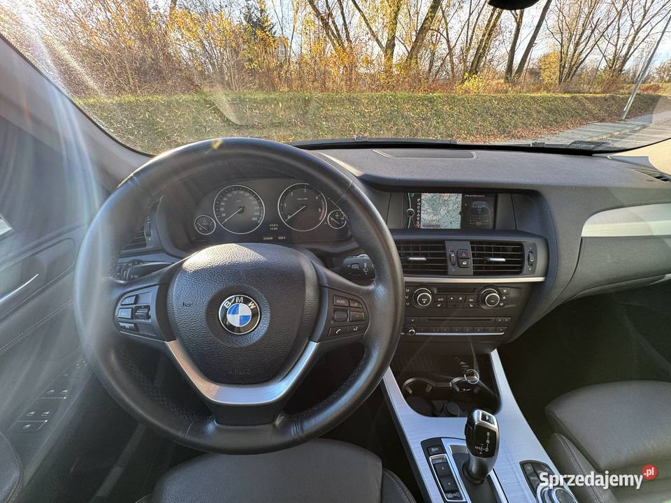 BMW X3 F25 xDrive20d 8HP Sport Brązowa skóra Hak nieuszkodzony Warszawa