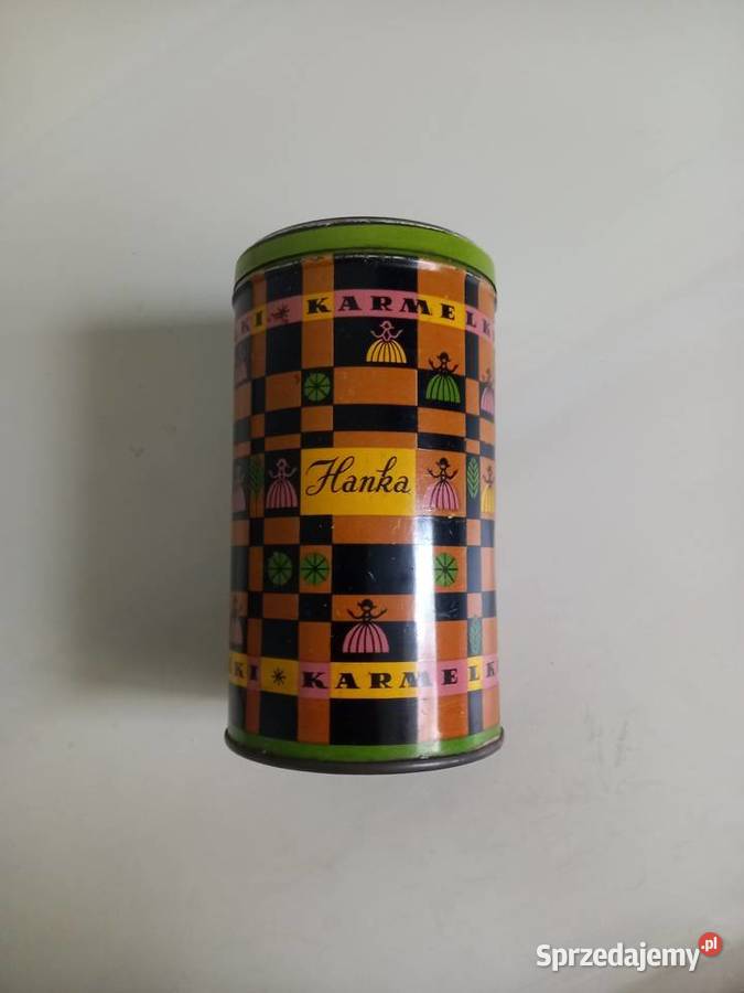 Stara puszka Hankakarmelki PRL Kraków