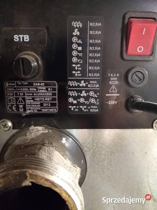 Piec CO na ekogroszek stalowy wielofunkcyjny Gościcino