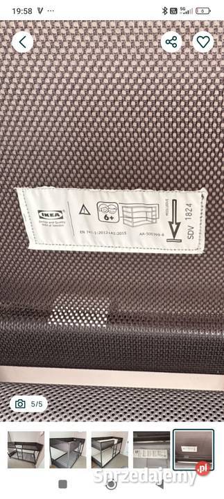 Sprzedam łóżko piętrowe IKEA sprzedam