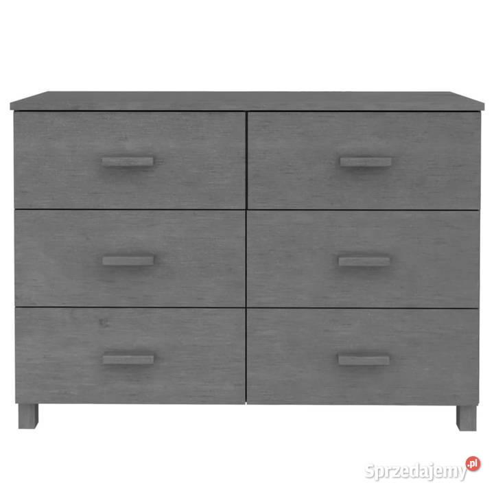 Szafka HAMAR ciemnoszara 113x40x80 lite drewno mazowieckie Warszawa