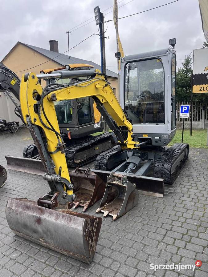 Minikoparka Wacker Neuson EZ28 z VDS 2014 roku Złoczew sprzedam