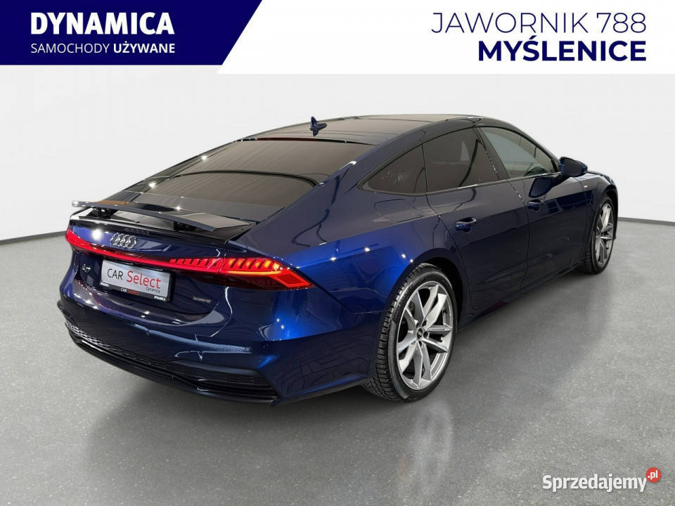 Audi A7 Sportback VAT 23 45TFSI mHEV 265 Stronic aluminiowe felgi Myślenice
