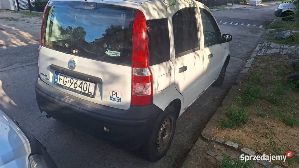 Fiat panda vat 1 lpg faktura kratka Panda Gorzów Wielkopolski