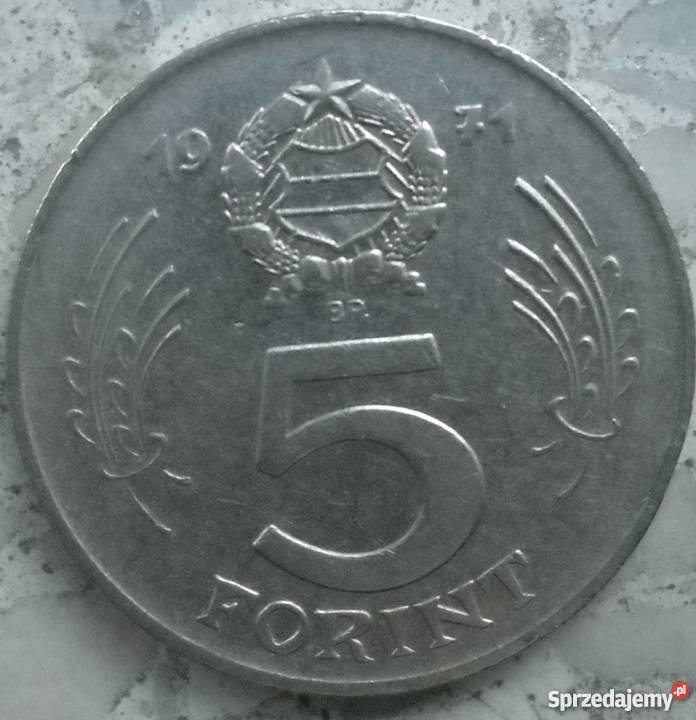 WĘGRY5 FORINT1971 r KOSSUTH mazowieckie Legionowo
