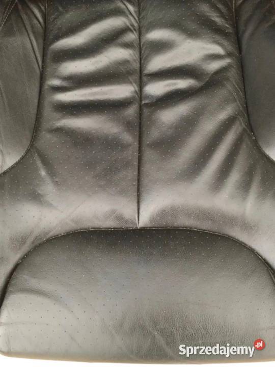 FOTEL PRZÓD PRAWY PASAŻERA CZARNA SKÓRA VW świętokrzyskie Działoszyce