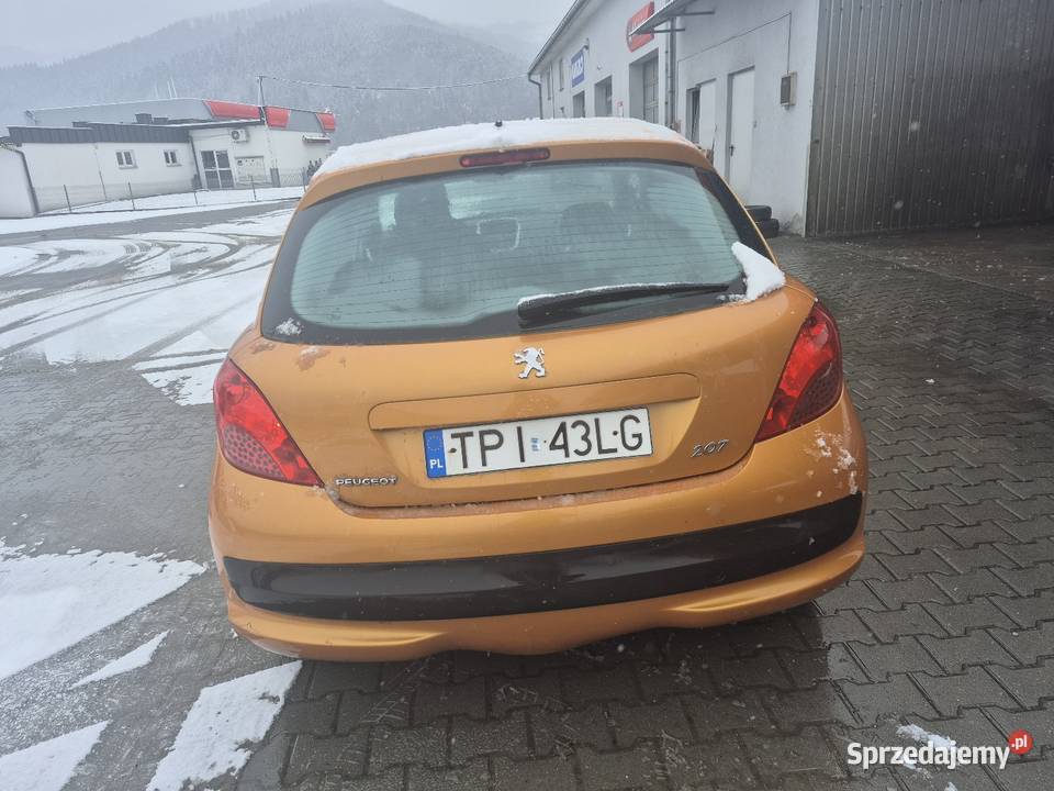 Peugeot 207 2007r 14 HDI małopolskie Nowy Sącz