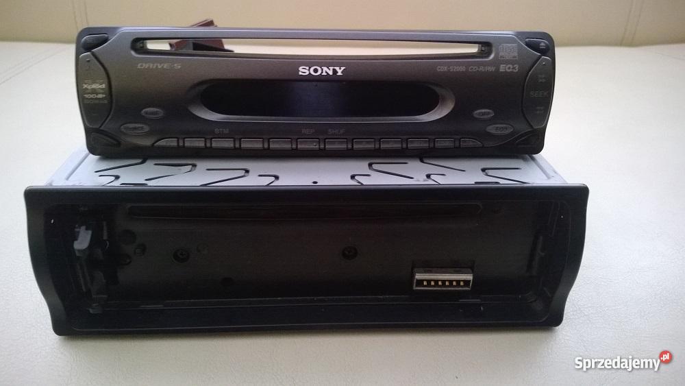 Radioodtwarzacz CD SONY model CDXS2000 Gniezno