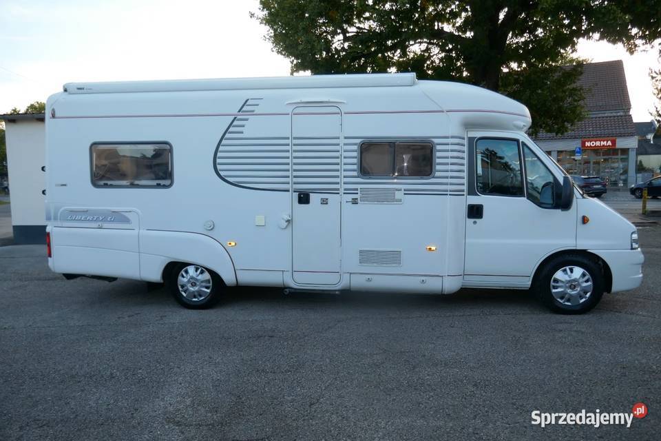 LMC Liberty 6600 TI zadbany kamper Fiat 28 JTD mazowieckie Warszawa