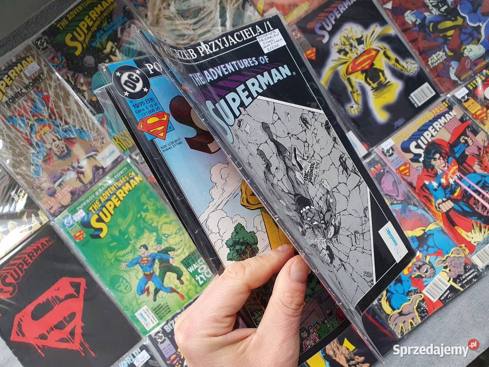 Superman zestaw 70 komiksów wyd TMSemic lata Gdynia