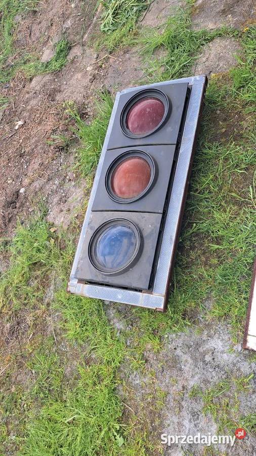 Sygnalizacja świetlna światła drogowe lampy śląskie Cieszyn