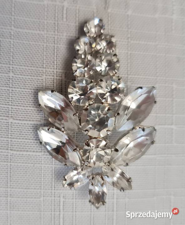 Brosza z cyrkoniami Katowice