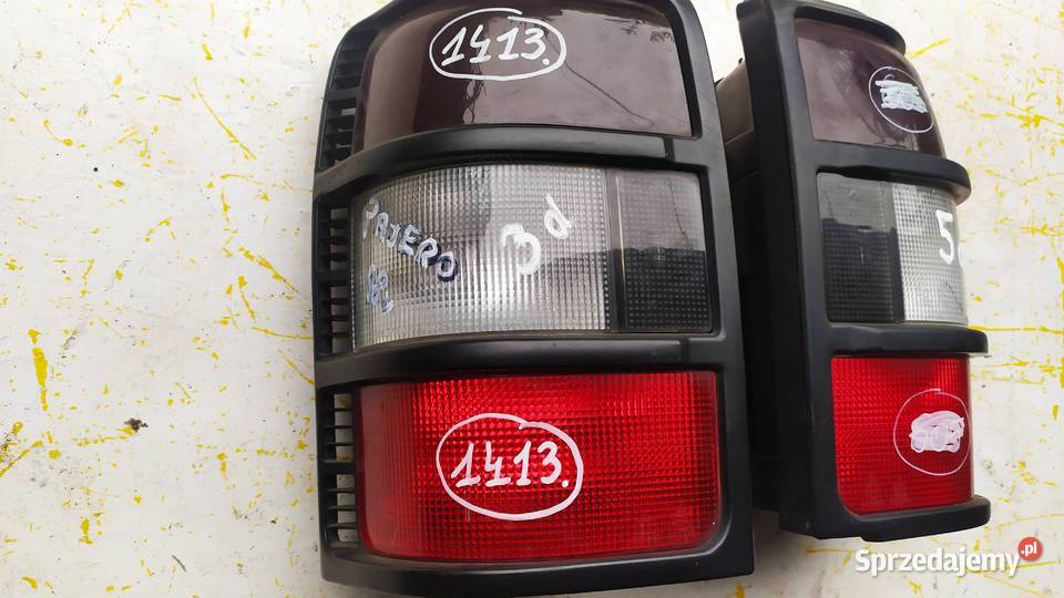 Mitsubishi pajero 1997 1999 5d lampa tył lewa Oświetlenie Wrocław