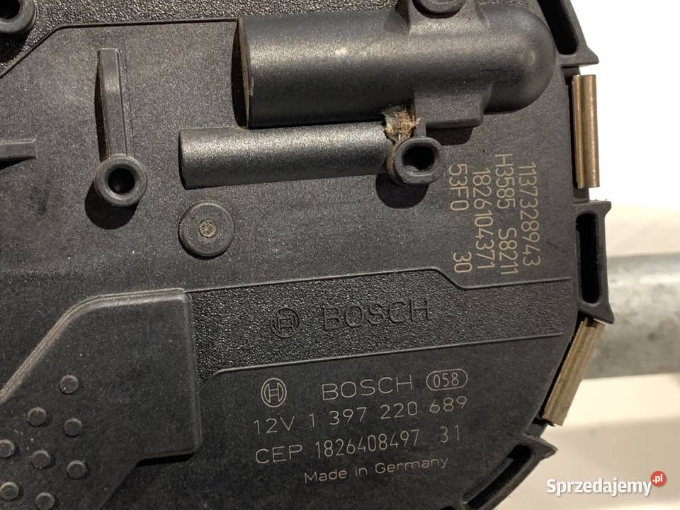 MECHANIZM WYCIERACZEK PRZÓD SEAT LEON III