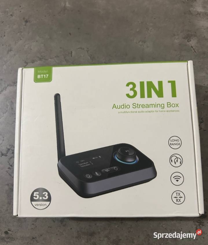 Transmiter audio streaming box 3 in 1 bt17 53