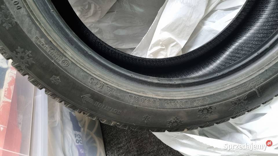 opony zimowe 4 sztuki mazowieckie Warszawa sprzedam