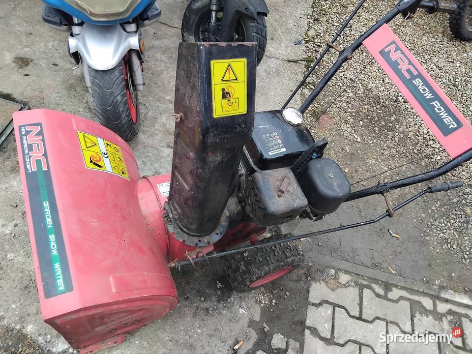 Odśnieżarka i glebogryzarka spalinowe małopolskie Konina