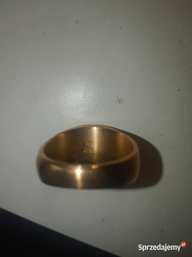 mam na sprzedanie Sygnet Mercedesa tombak 585 Biżuteria dla Panów Włocławek