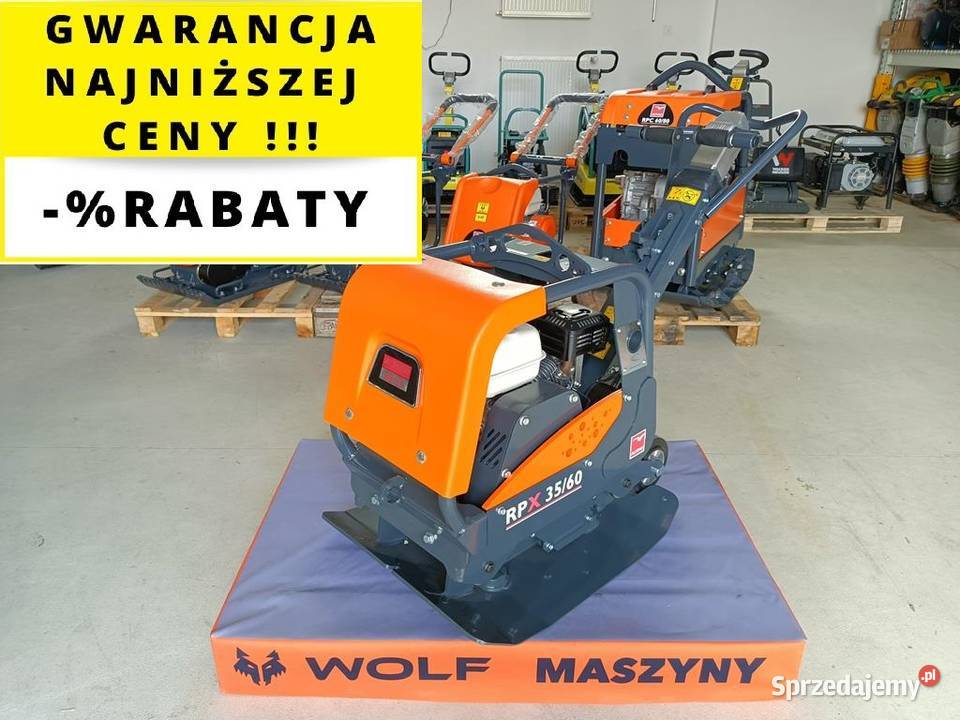 Zagęszczarka płyta ubijak Altrad Belle RPX 3560 pełny VAT Skoroszów