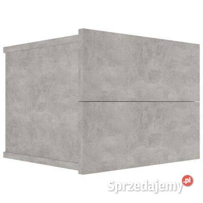 vidaXL Szafka nocna betonowy szary 40x30x30 Nocne Warszawa