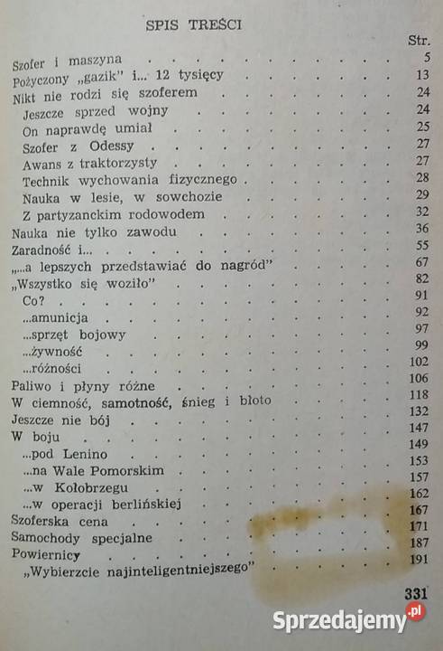 Szoferacy Alojzy Sroga Gdańsk