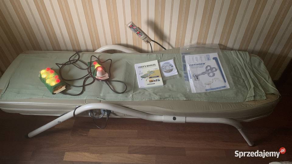 Łóżko CeragemE Mata grzewcza Rehabilitacja Sprzęt i urządzenia do masażu Zdrowie Gliwice