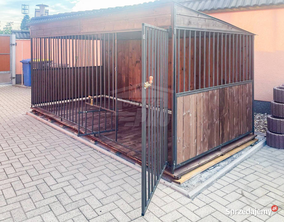 Kojec psa 35x25m Podłoga wiatrołap ściany uchwyt Morąg sprzedam