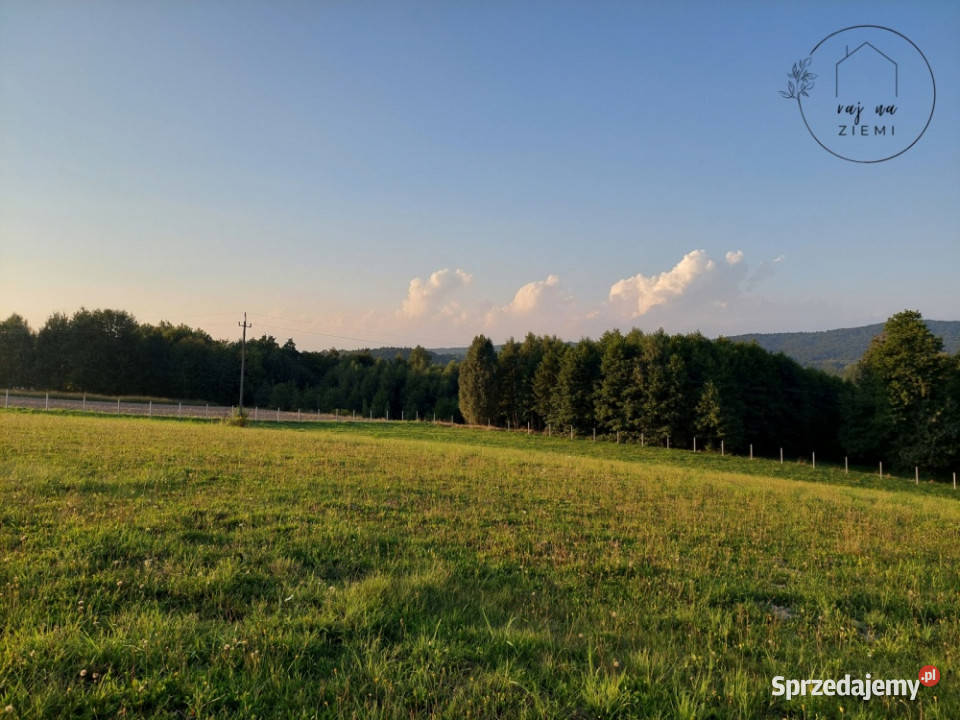 Widokowe działki inwestycyjne budowlane na podkarpackie Huta Gogołowska