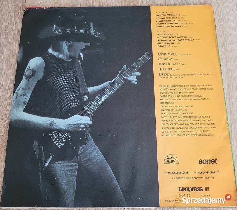 Johnny Winter Serious Business płyta winylowa z Chełmno sprzedam