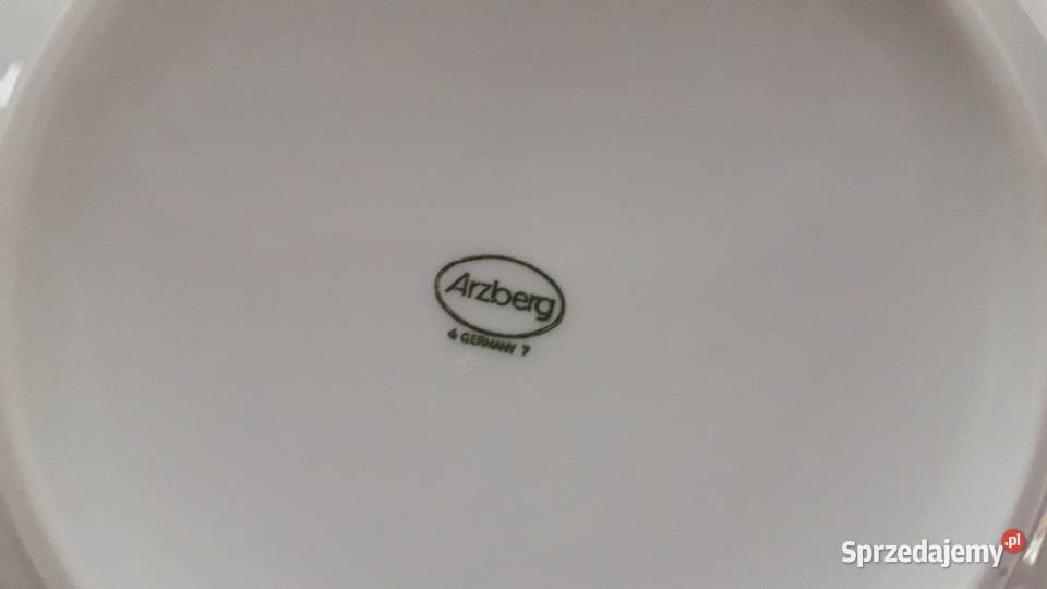Arzberg porcelana waza talerze mlecznik