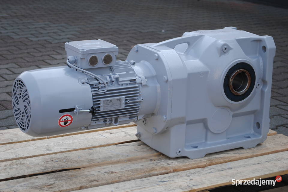 Motoreduktor kątowy 4kw 114obrmin z hamulcem Kargowa sprzedam