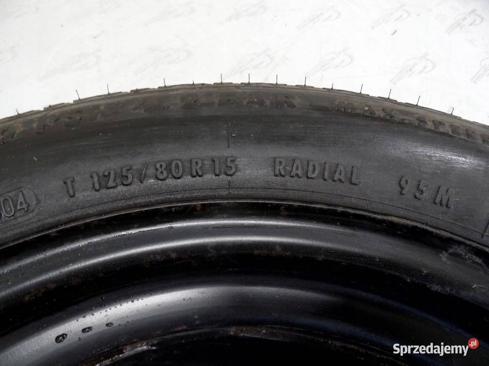 FORD FOCUS MK1 I koło dojazdowe 1258015 95M