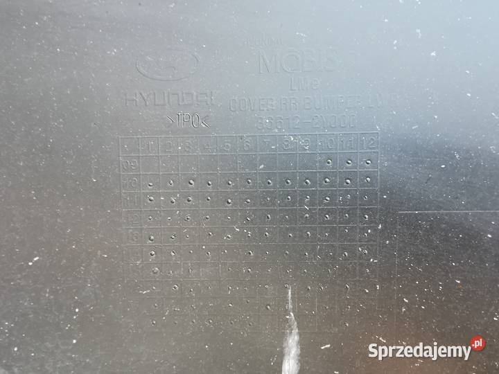 Spoiler dół zderzaka tył tylni hyundai ix35 Międzychód sprzedam