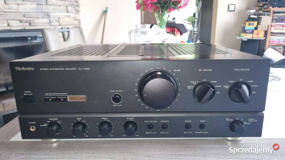Wzmacniacz Technics SUVX820 MOS Class AA Made in Warta
