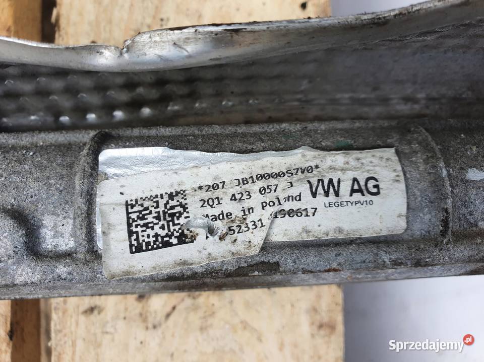 VW Polo VI MAGLOWNICA przekładnia 2Q1423057J osobowe Przekładnie kierownicze lubelskie