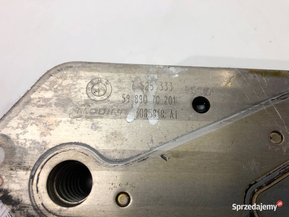 CHŁODNICZKA OLEJU BMW E60 7525333 25 177 0310 podkarpackie