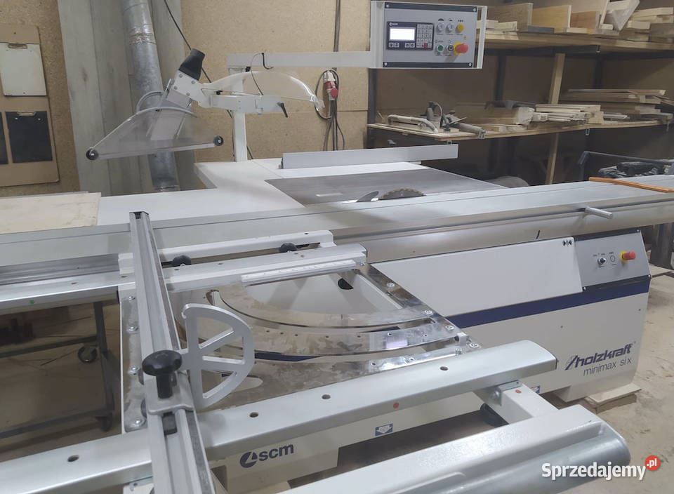 Piła formatowa SCM Si X sterowanie PLC Wadowice