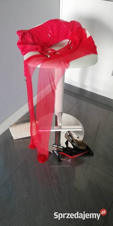 czerwone pończochy nylonowe Warszawa