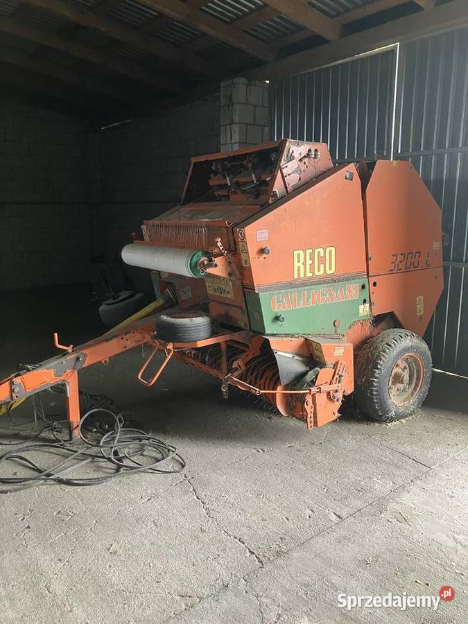 Prasa rolująca Gallignani RECO 3200 L siatka