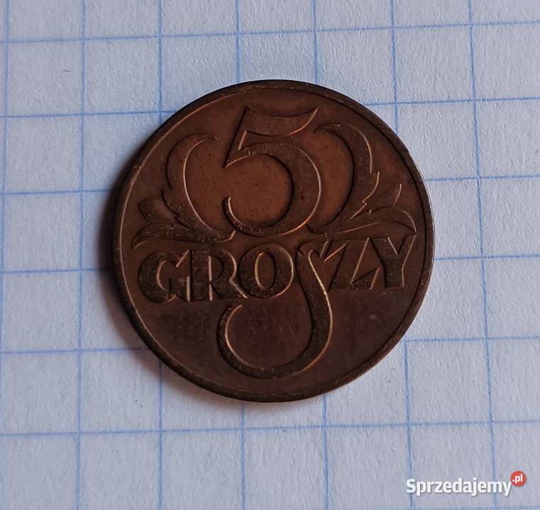 5 GROSZY 1938 POLSKA lubelskie Piszczac