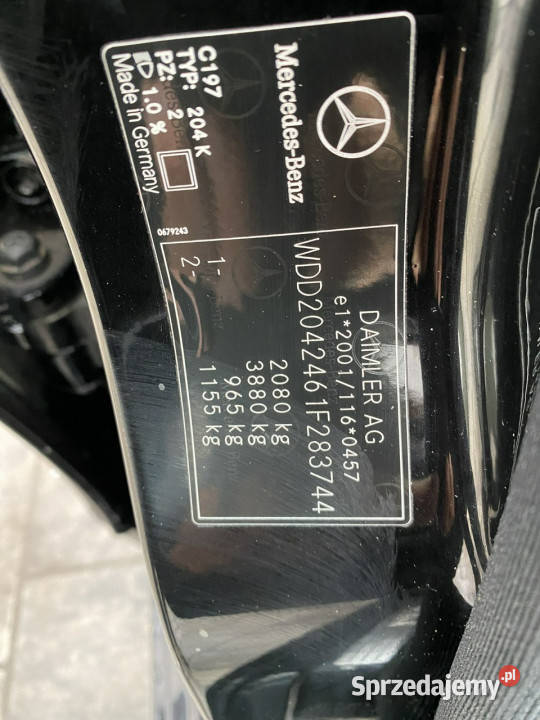 Mercedes C 200 zadbana 100 oryginalny przebieg aluminiowe felgi Poznań