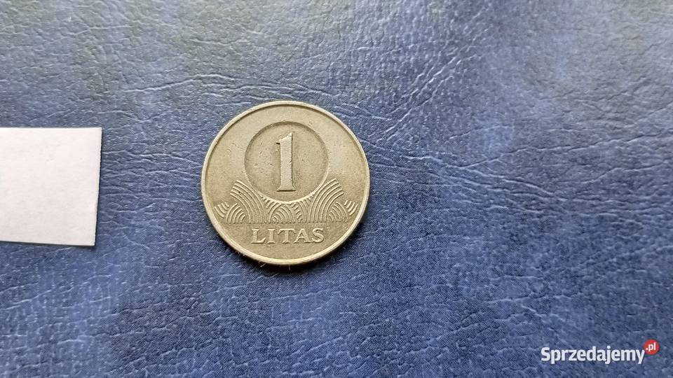 Stare monety 1 lit 2002 Litwa Lesko sprzedam