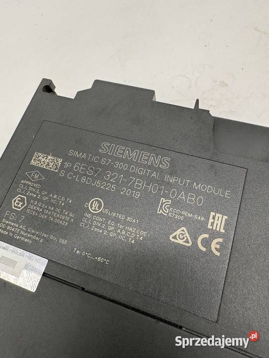 Siemens 6ES7 3217BH010AB0 DI Module mazowieckie Warszawa