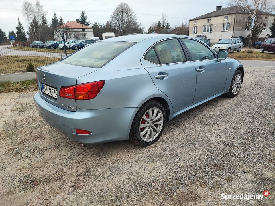 Lexus IS220d anglik zarejestrowany kierownica po prawej stronie IS